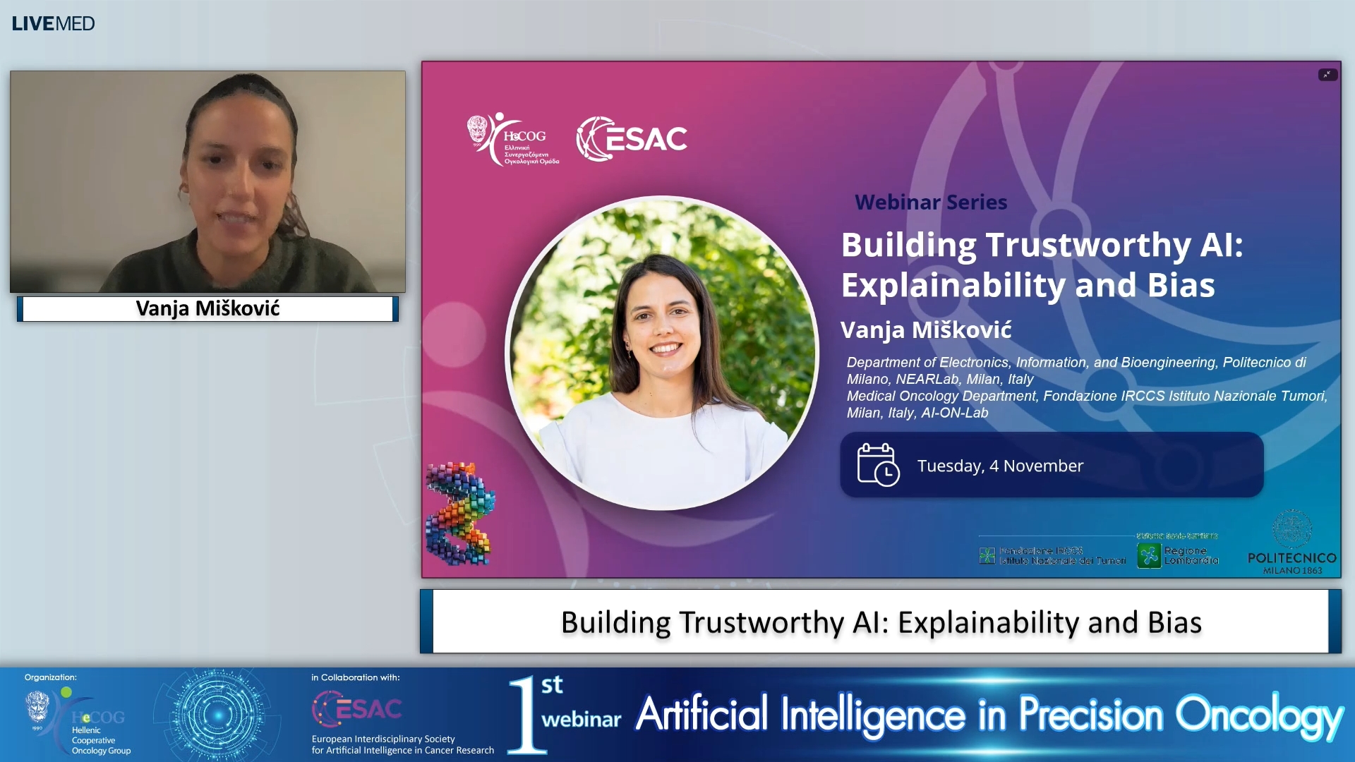 05 Vanja Mišković - Building Trustworthy AI: Explainability and Bias 