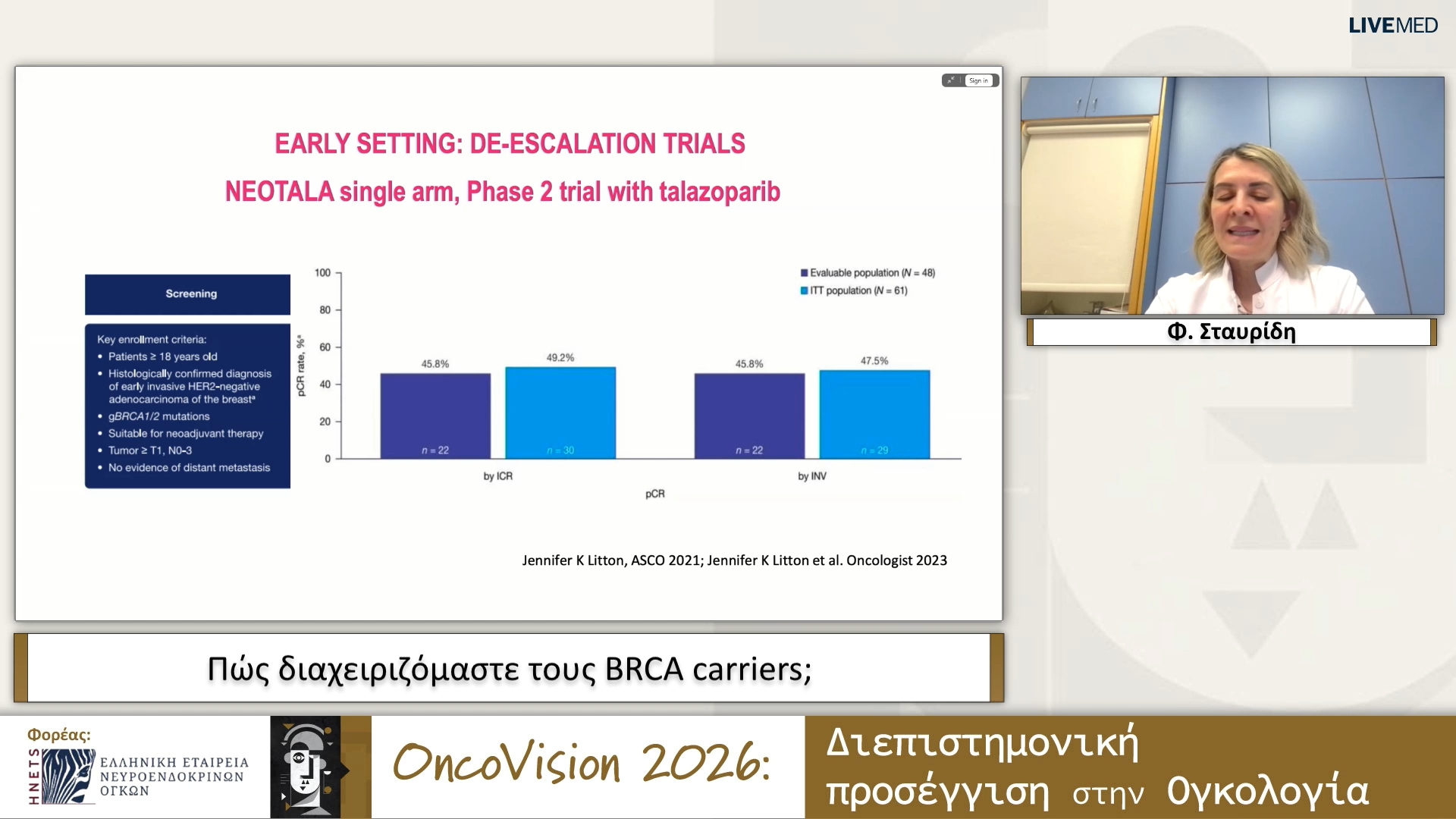 03 Φ. Σταυρίδη - Πώς διαχειριζόμαστε τους BRCA carriers;