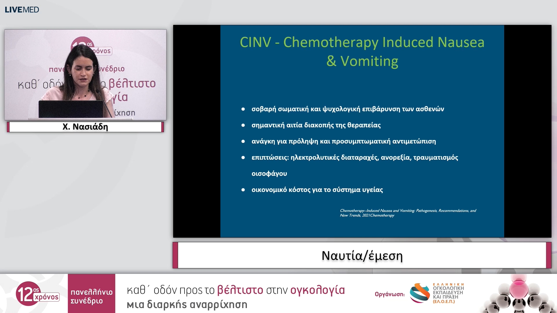 23 Χ. Νασιάδη - Ναυτία/Έμεση