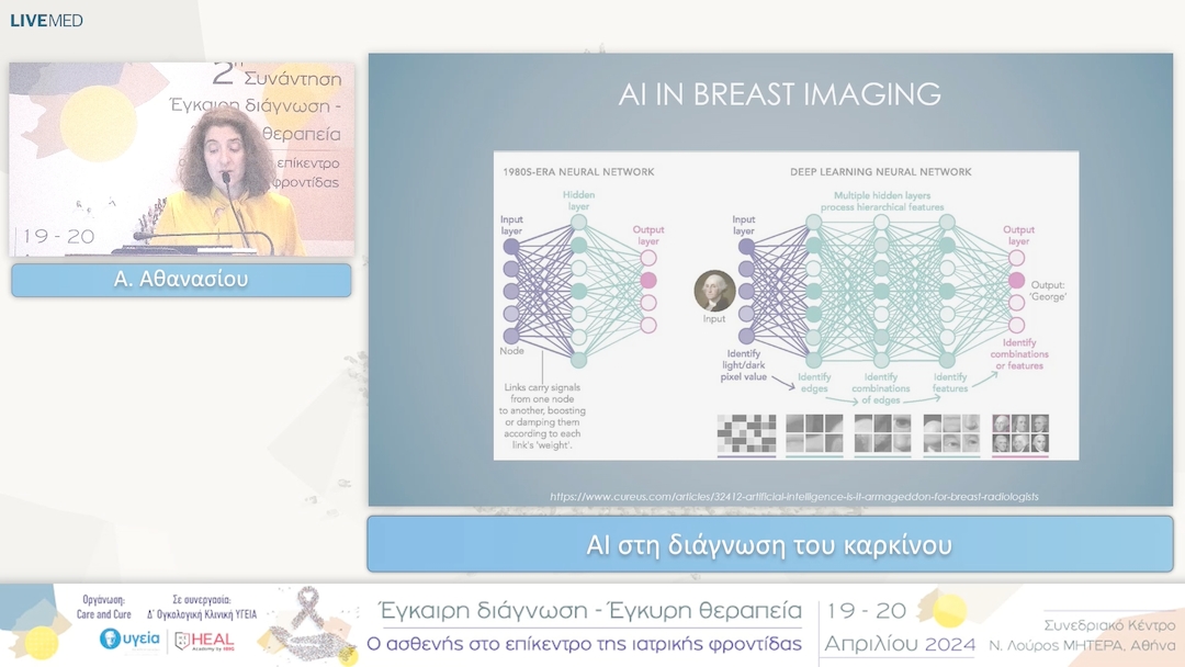 15 Α. Αθανασίου - ΑΙ στη διάγνωση του καρκίνου 