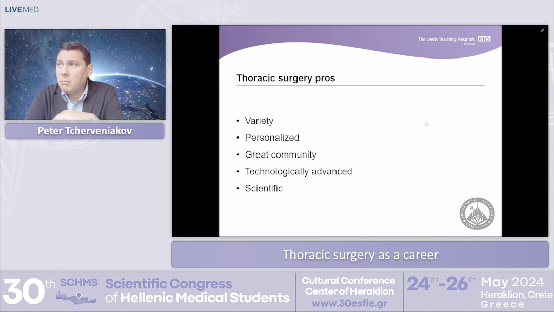 57 Peter Tcherveniakov - Thoracic surgery as a career