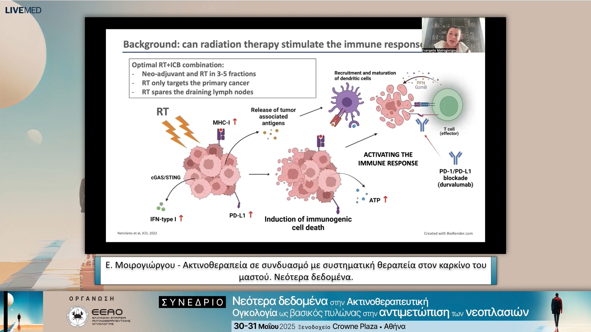 34 Ε. Μοιρογιώργου - Ακτινοθεραπεία σε συνδυασμό με συστηματική θεραπεία στον καρκίνο του μαστού. Νεότερα δεδομένα.