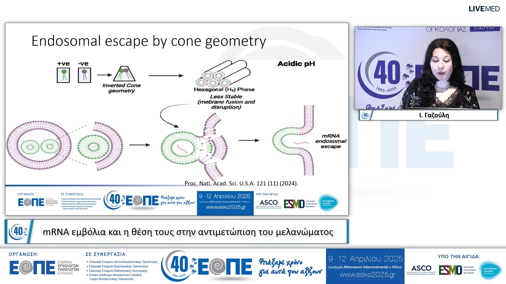 021  Ι. Γαζούλη - mRNA εμβόλια και η θέση τους στην αντιμετώπιση του μελανώματος.