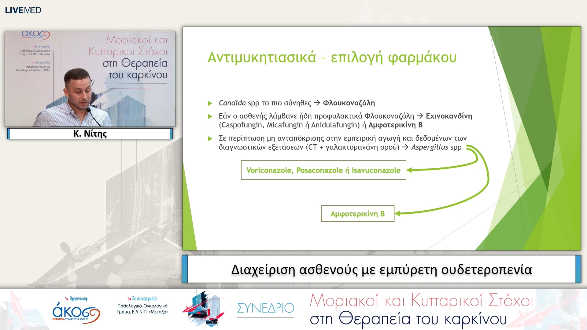 40 Κ. Νίτης - Διαχείριση ασθενούς με εμπύρετη ουδετεροπενία 