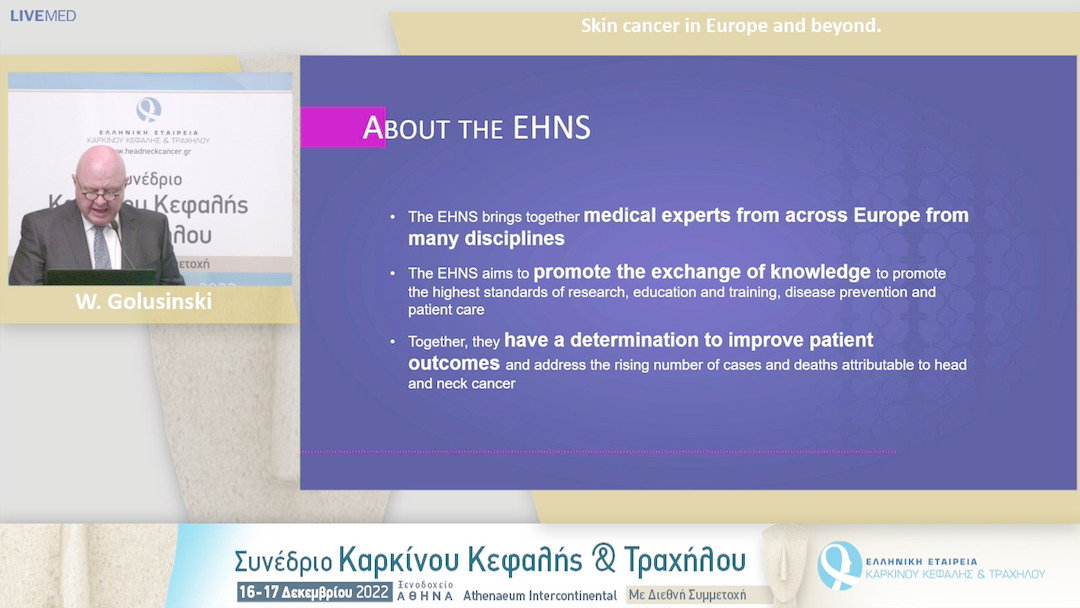 30 W. Golusinski - Skin cancer in Europe and beyond.