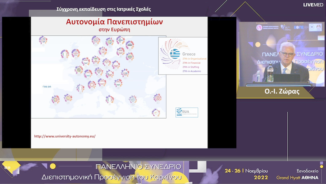36 Ο.-Ι. Ζώρας - Σύγχρονη εκπαίδευση στις Ιατρικές Σχολές.