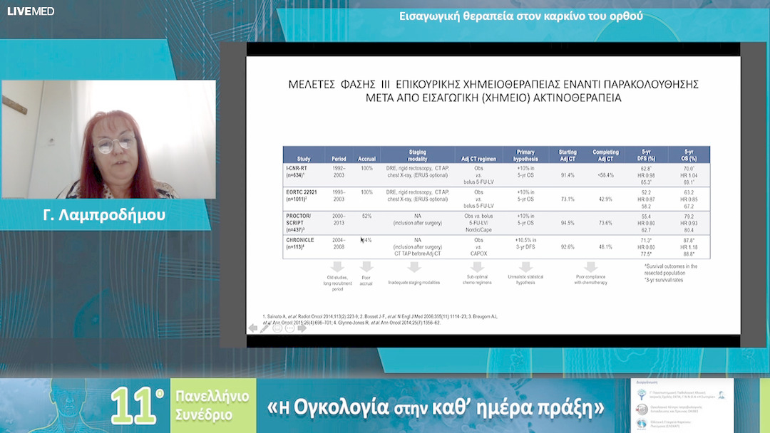 48 Γ. Λαμπροδήμου - Εισαγωγική θεραπεία στον καρκίνο του ορθού 