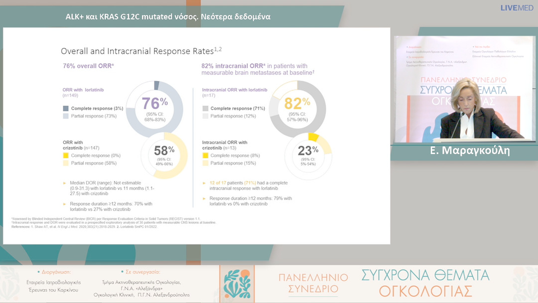 45 Ε. Μαραγκούλη - ΑLK+ και KRAS G12C mutated νόσος. Νεότερα δεδομένα
