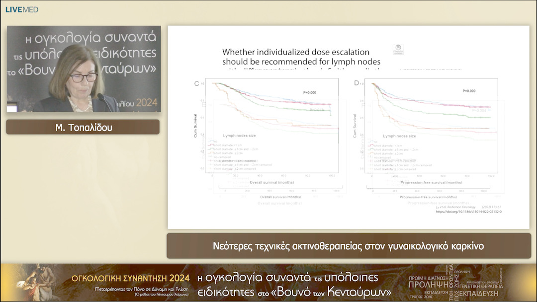 21 Μ. Τοπαλίδου - Νεότερες τεχνικές ακτινοθεραπείας στον γυναικολογικό καρκίνο 