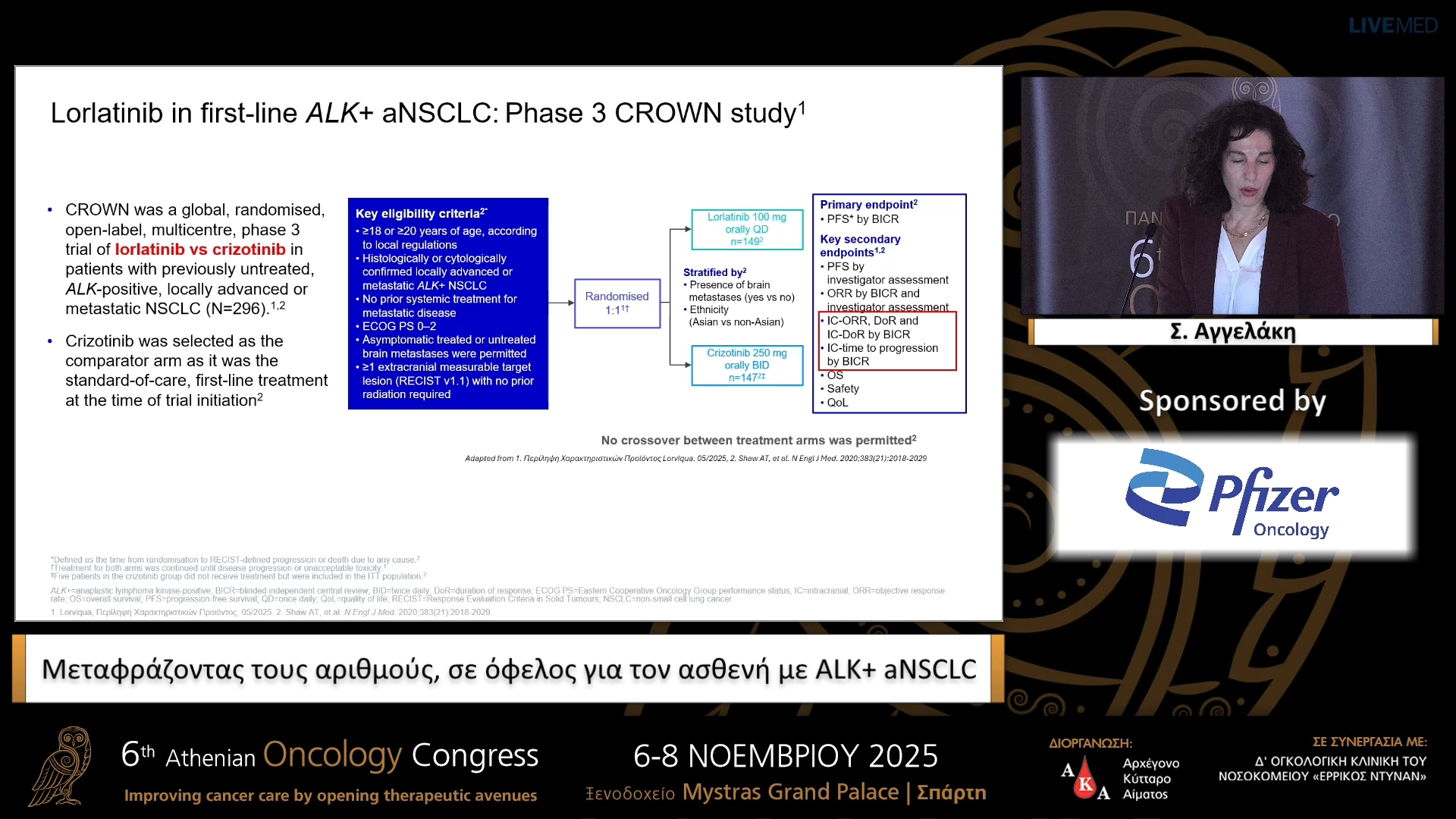 38 Σ. Αγγελάκη - Μεταφράζοντας τους αριθμούς, σε όφελος για τον ασθενή με ALK+ aNSCLC.