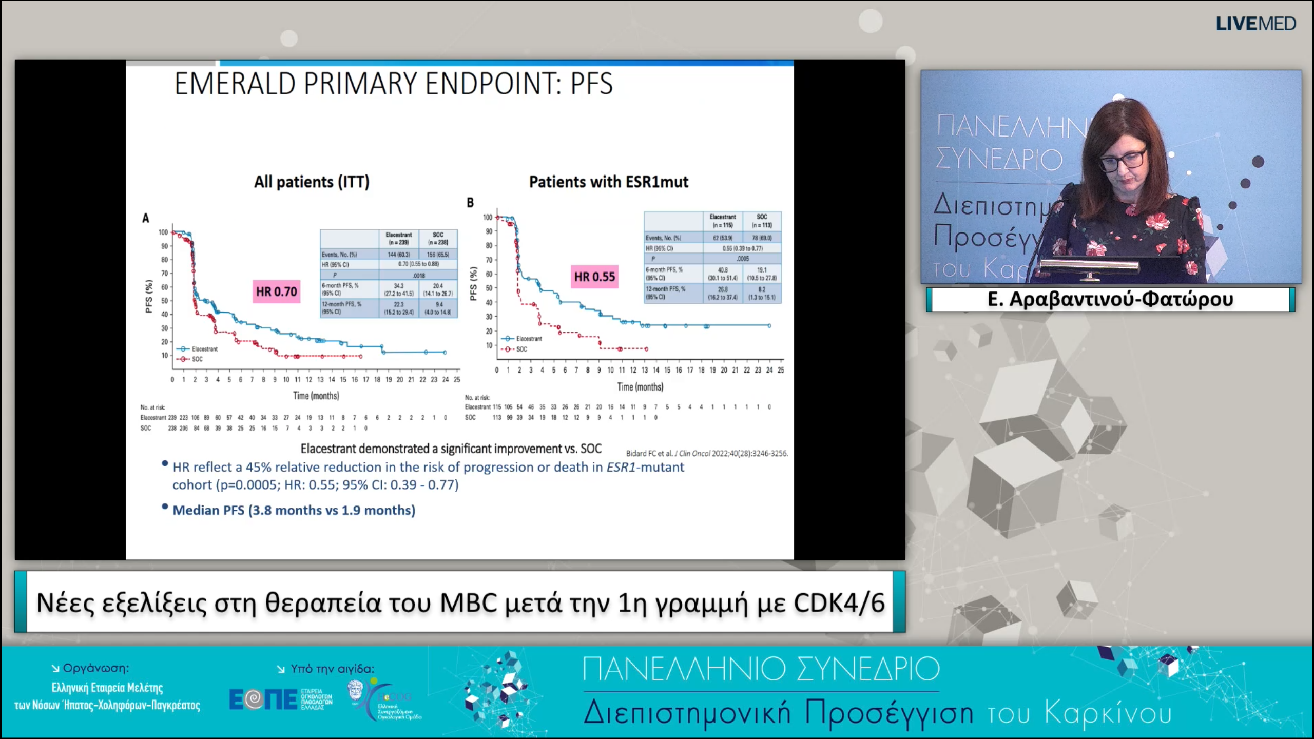 37 Ε. Αραβαντινού-Φατώρου - Νέες εξελίξεις στη θεραπεία του MBC μετά την 1η γραμμή με CDK4/6.