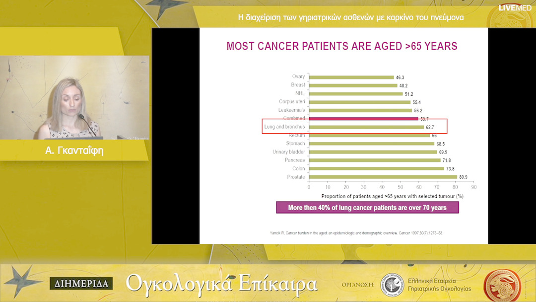 17 Α. Γκανταΐφη - Η διαχείριση των γηριατρικών ασθενών με καρκίνο του πνεύμονα
