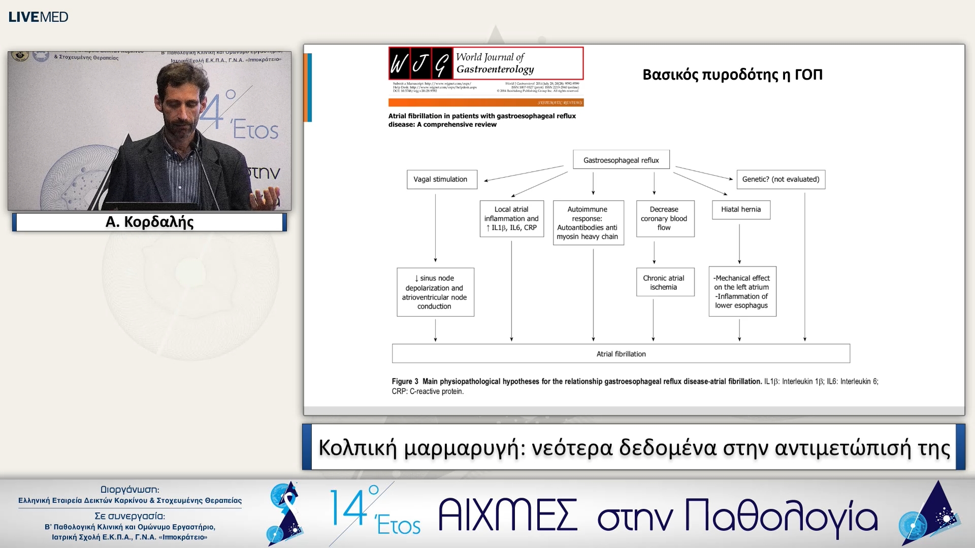 25 Α. Κορδαλής - Κολπική μαρμαρυγή: νεότερα δεδομένα στην αντιμετώπισή της