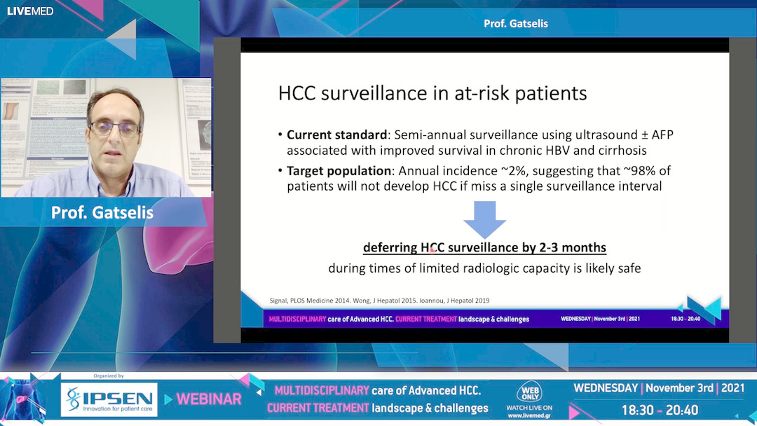 07 Prof. Gatselis - Management of HCC during COVID-19-The Greek experience 