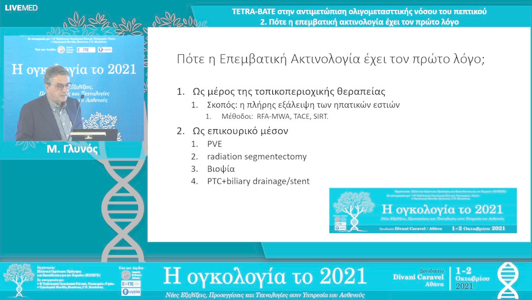 25 Μ. Γλυνός - Πότε η επεμβατική ακτινολογία έχει τον πρώτο λόγο. 