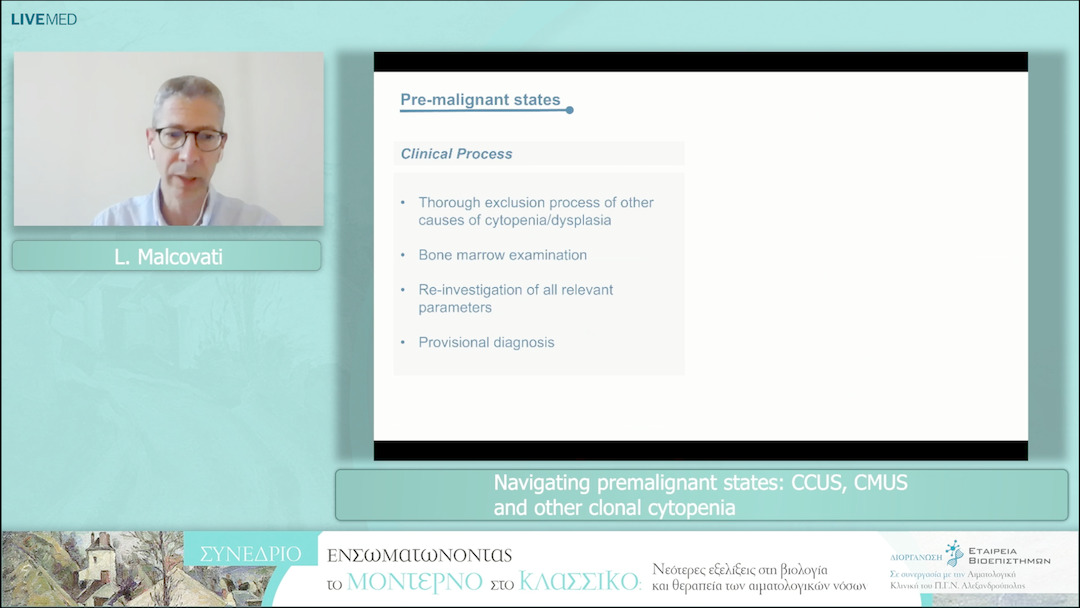 54 L. Malcovati - Navigating premalignant states: CCUS, CMUS and other clonal cytopenia 