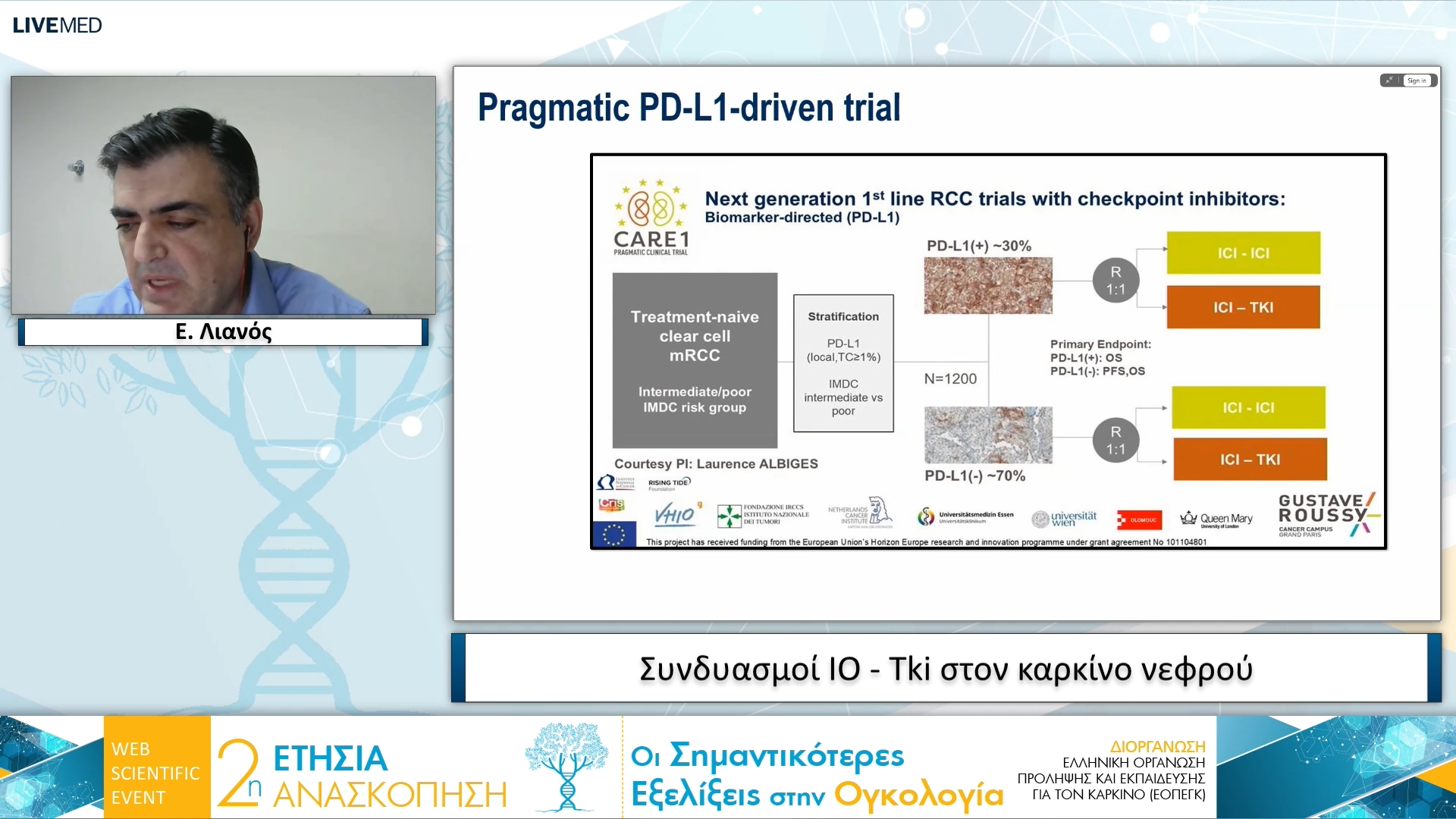 12 Ε. Λιανός - Συνδυασμοί IO - Tki στον καρκίνο νεφρού
