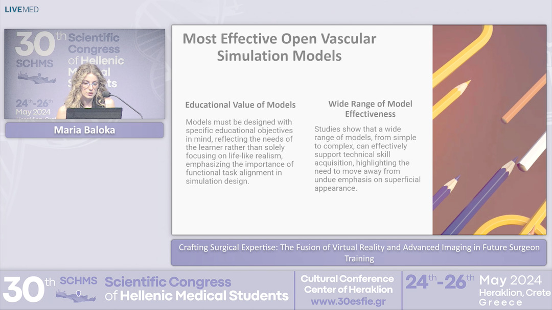 54 Maria Baloka - Crafting Surgical Expertise: The Fusion of Virtual Reality and Advanced Imaging in  Future Surgeon Training