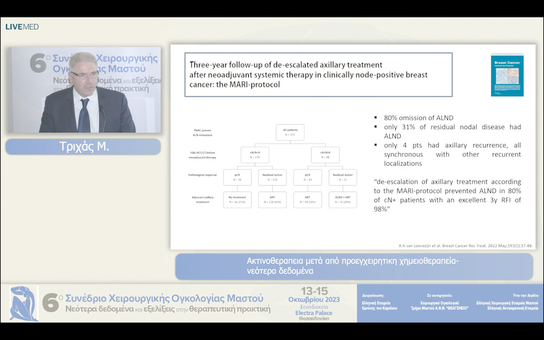 27 Τριχάς Μ. - Ακτινοθεραπεια μετά από προεγχειρητικη χημειοθεραπείανεότερα δεδομένα