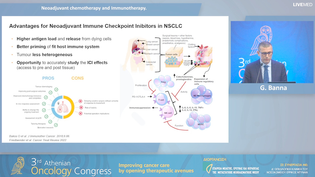 29 G. Banna - Neoadjuvant chemotherapy and Immunotherapy.