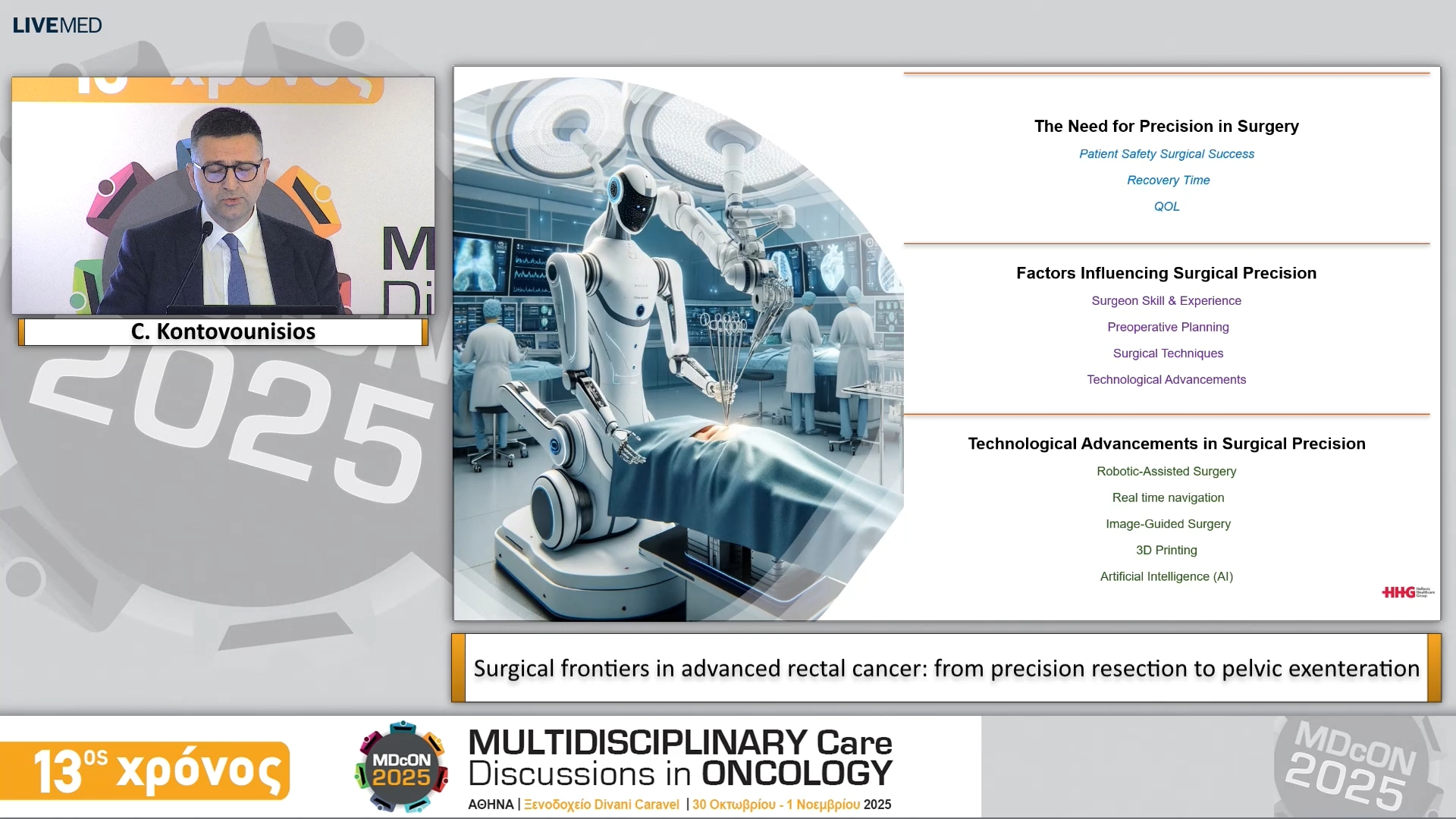62 C. Kontovounisios - Surgical frontiers in advanced rectal cancer: from precision resection to pelvic exenteration 