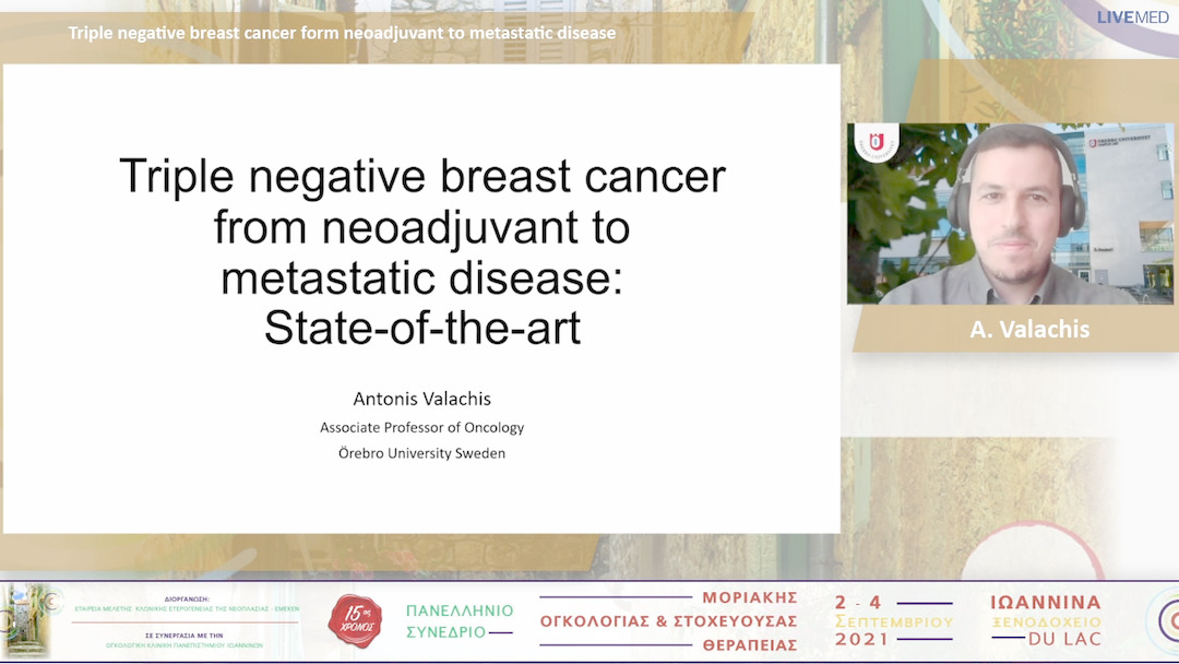 44 Α. Valachis - Triple negative breast cancer form neoadjuvant to metastatic disease 