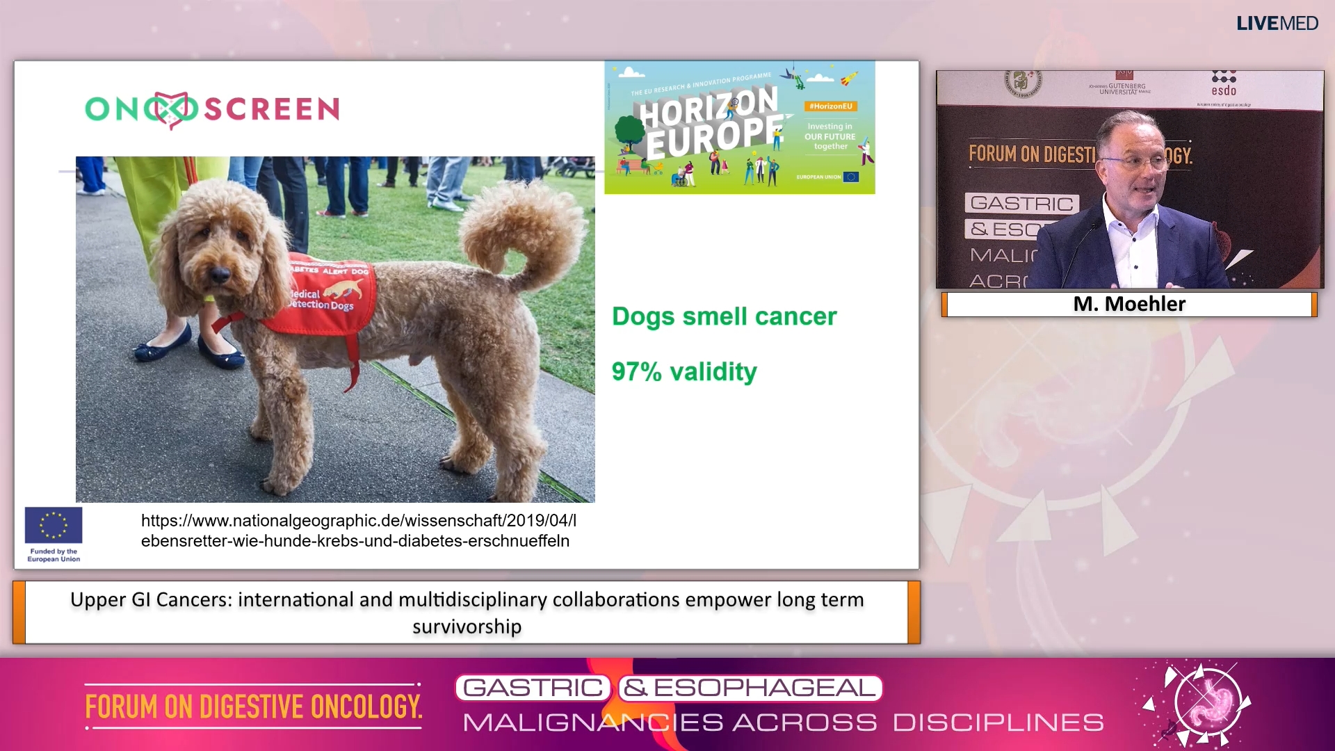13 Opening Lecture -  M. Moehler - Upper GI Cancers: international and multidisciplinary collaborations empower long term survivorship