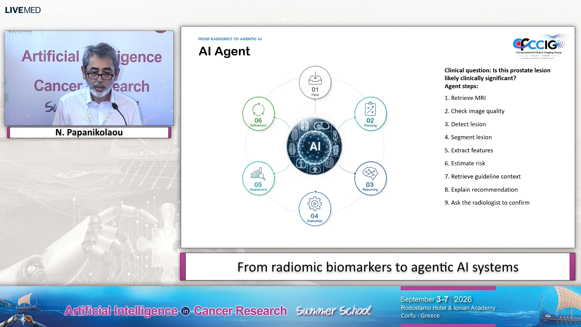 22 N. Papanikolaou  - From radiomic biomarkers to agentic AI systems