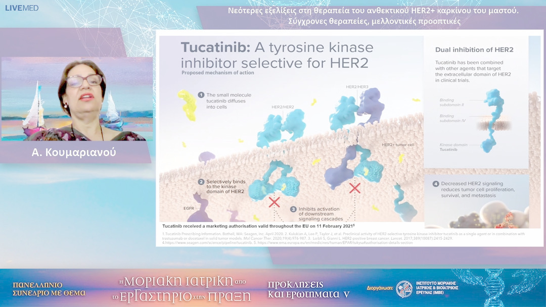 44 Α. Κουμαριανού - Νεότερες εξελίξεις στη θεραπεία του ανθεκτικού HER2+ καρκίνου του μαστού. Σύγχρονες θεραπείες, μελλοντικές προοπτικές 